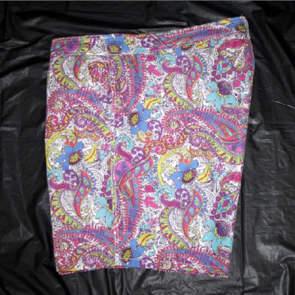 Bugatchi Uomo Paisley Swim Trunks - Picture 4 of 6